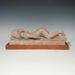 LARGE TERRACOTTA NUDE SCULTURE C.1960