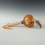 NATIVE AMERICAN GOURD RATTLE