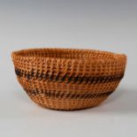 SMALL NATIVE AMERICAN WOVEN BASKET