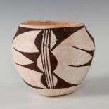 NATIVE AMERICAN SMALL CERAMIC ACOMA OLLA BOWL