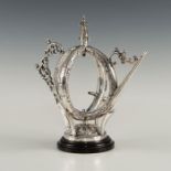 VERY UNUSUAL EARLY SILVER HOT WATER CARAFE