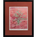 FRAMED LIMITED EDITION PRINT, DESERT LACE, BY SHIRLEY JEANE