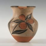 NATIVE AMERICAN ACOMA PUEBLO POTTERY VASE