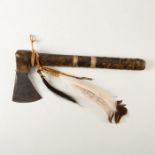 NATIVE AMERICAN TRIBAL TOMAHAWK HATCHET