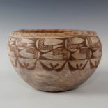 NATIVE AMERICAN PUEBLO POTTERY CLAY BOWL