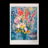 MARC CHAGALL (1887-1985) LITHOGRAPH TITLED LE BOUQUET