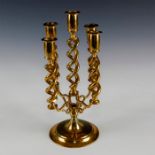 SOLID BRASS CANDLESTICK HOLDER