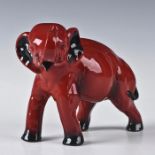 ROYAL DOULTON FLAMBE, ELEPHANT ANIMAL FIGURINE HN891