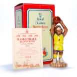 ROYAL DOULTON BUNNYKINS FIGURINE BASKETBALL DB262