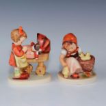 PAIR OF HUMMEL FIGURINES