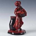 ROYAL DOULTON FLAMBE, LAMP SELLER FIGURINE HN3278