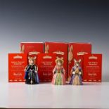 ROYAL DOULTON 3 BUNNYKINS FIGURES WIVES OF HENRY VIII