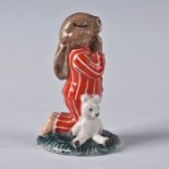 ROYAL DOULTON BUNNYKINS FIGURINE BEDTIME DB63