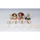 GROUPING OF HUMMEL FIGURINES AND PLAQUES