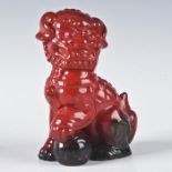 ROYAL DOULTON FLAMBE, DOG OF FO FIGURINE