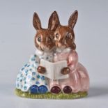 ROYAL DOULTON BUNNYKINS FIGURINE STORYTIME DB9