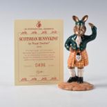 ROYAL DOULTON BUNNYKINS FIGURINE SCOTSMAN DB180