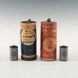 4 ANTIQUE DRY CELL BATTERIES, UNION CARBIDE, WINCHESTER ETC