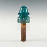 HEMINGRAY GLASS CO. TELEPHONE POLE INSULATOR, MODEL 19