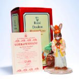 ROYAL DOULTON BUNNYKINS FIGURINE SAMURAI DB280