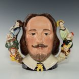 ROYAL DOULTON LARGE CHARACTER JUG, WILLIAM SHAKESPEARE