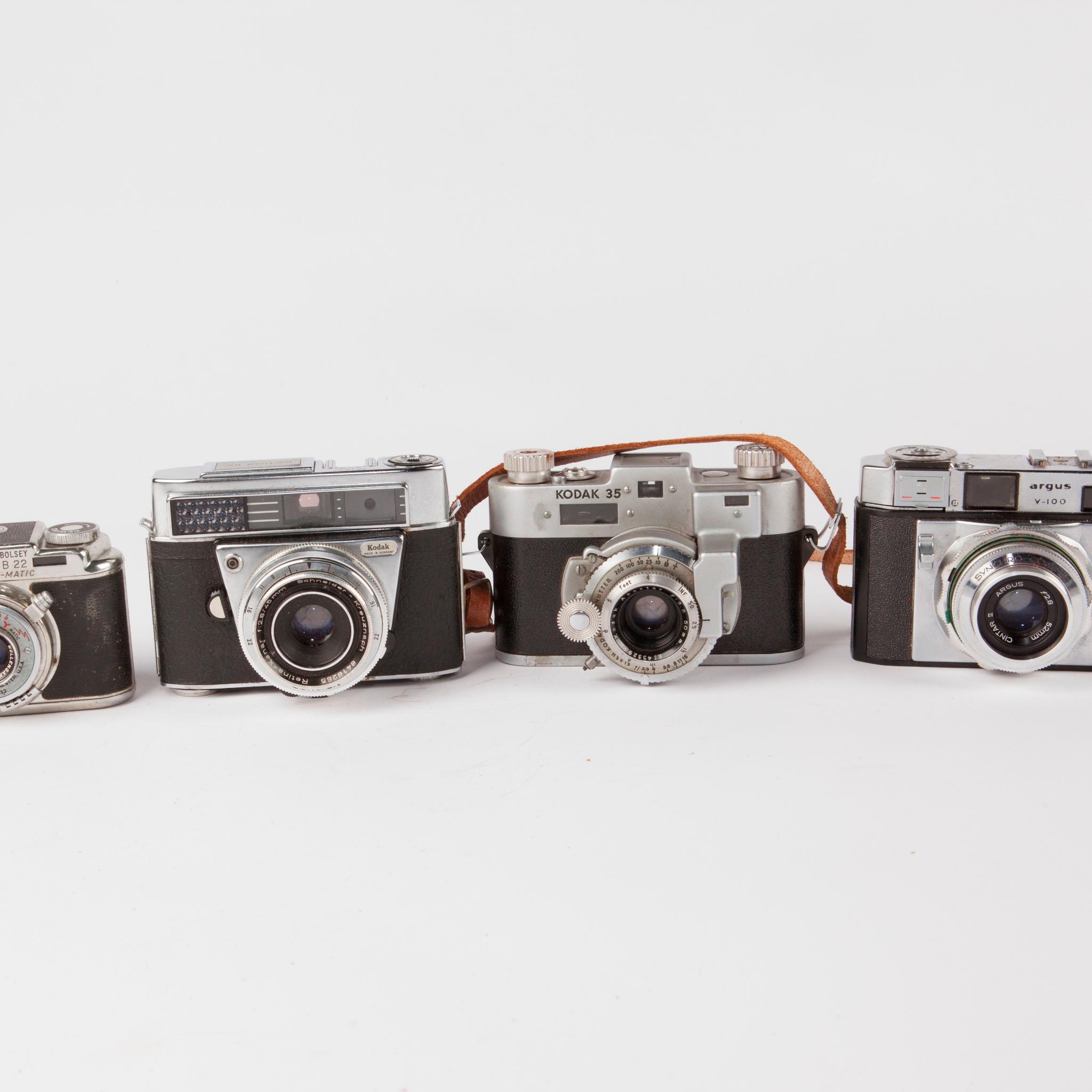 GROUP OF FOUR VINTAGE RETRO RANGEFINDERS - Image 6 of 14