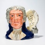 ROYAL DOULTON CHARACTER JUG, THOMAS JEFFERSON D6943