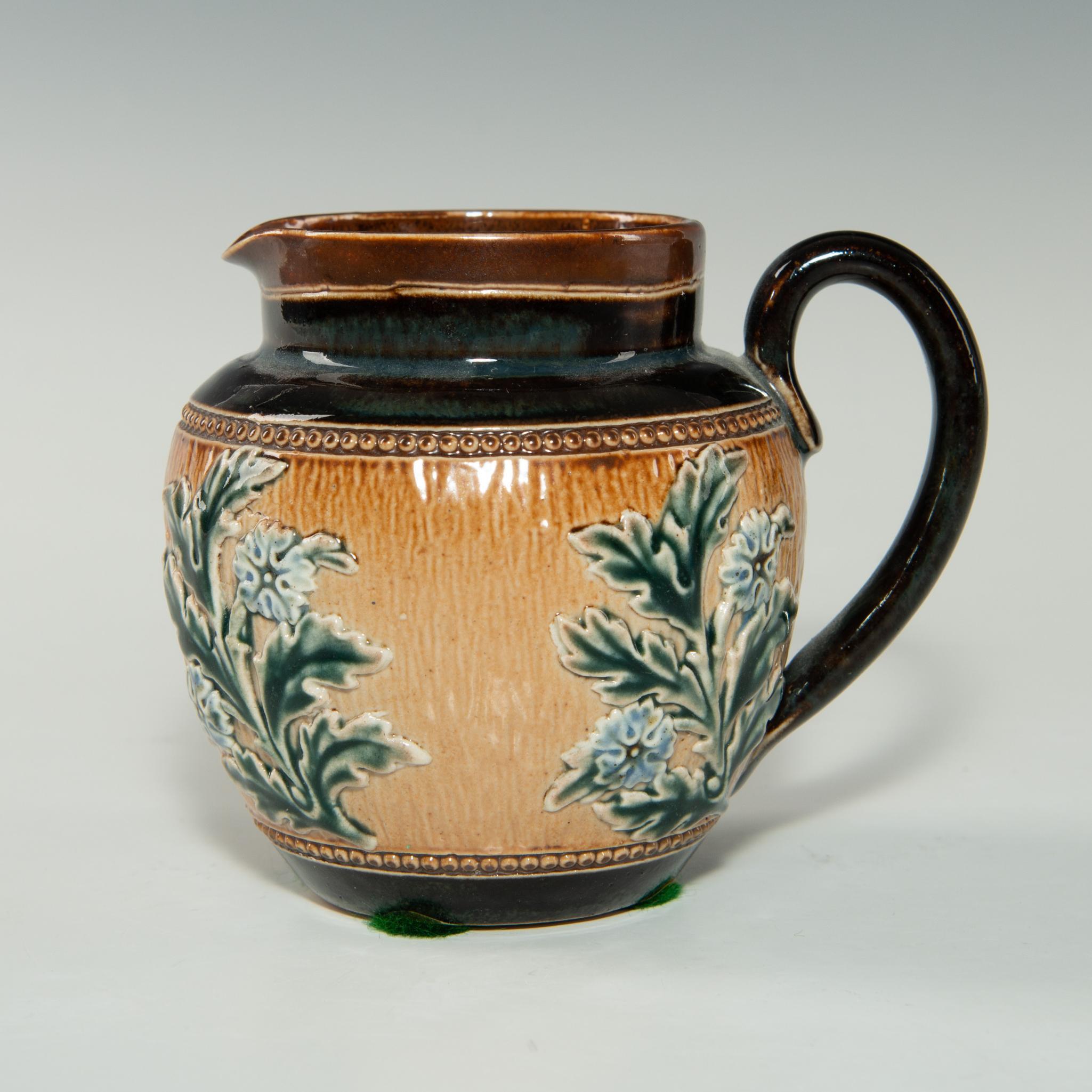 DOULTON LAMBETH ART NOUVEAU EWER PITCHER - Image 3 of 4