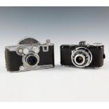 PAIR OF RETRO ART DECO AMERICAN STILL CAMERAS