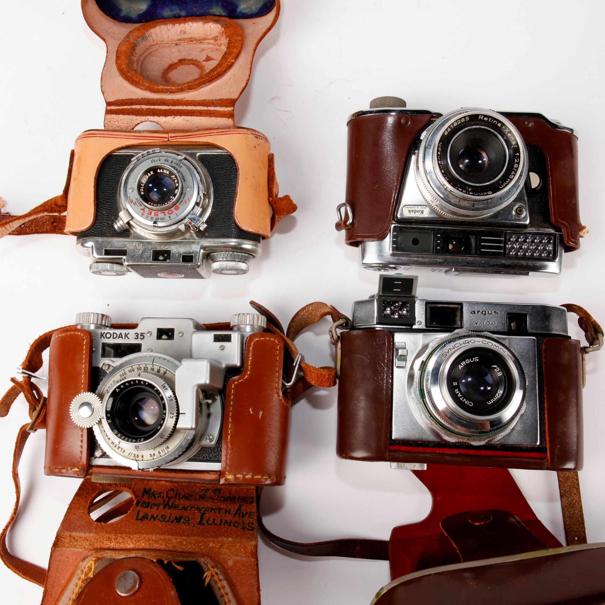 GROUP OF FOUR VINTAGE RETRO RANGEFINDERS - Image 14 of 14