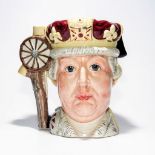 ROYAL DOULTON CHARACTER JUG,GEORGE III GEORGE WASHINGTON