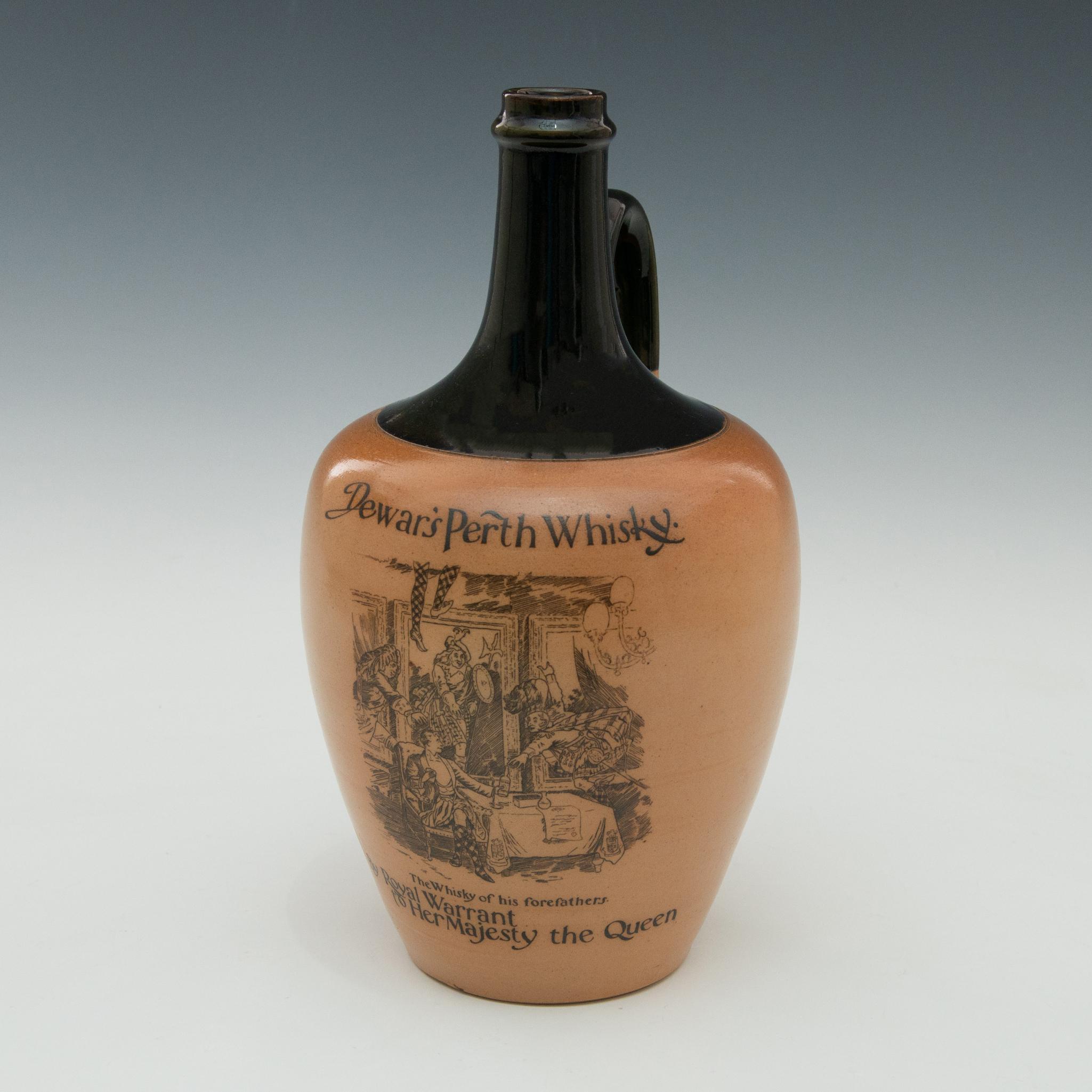 DOULTON LAMBETH DEWAR'S ADVERTISING WHISKY JUG - Image 7 of 9