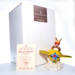 ROYAL DOULTON BUNNYKINS FIGURINE CHOCS AWAY DB267