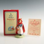 ROYAL DOULTON BUNNYKINS FIGURINE LITTLE RED RIDING HOOD