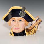 ROYAL DOULTON LARGE CHARACTER JUG, LORD HORATIO NELSON
