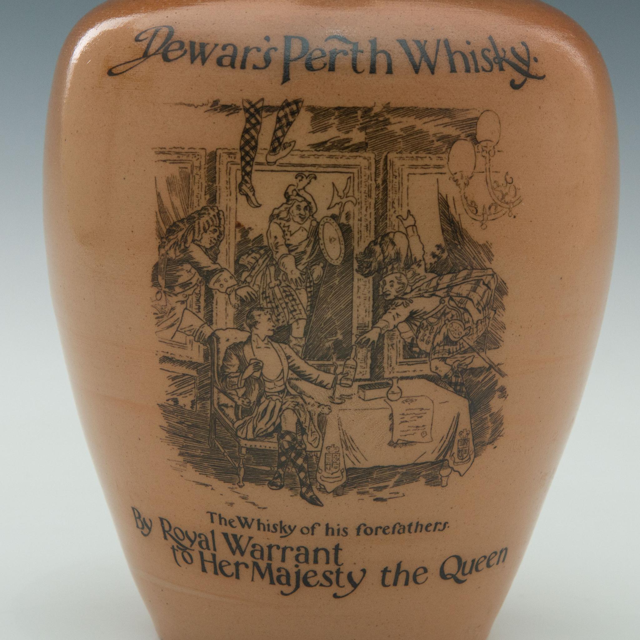 DOULTON LAMBETH DEWAR'S ADVERTISING WHISKY JUG - Image 3 of 9