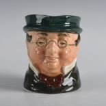 ROYAL DOULTON SMALL DICKENS CHARACTER JUG, MR. PICKWICK