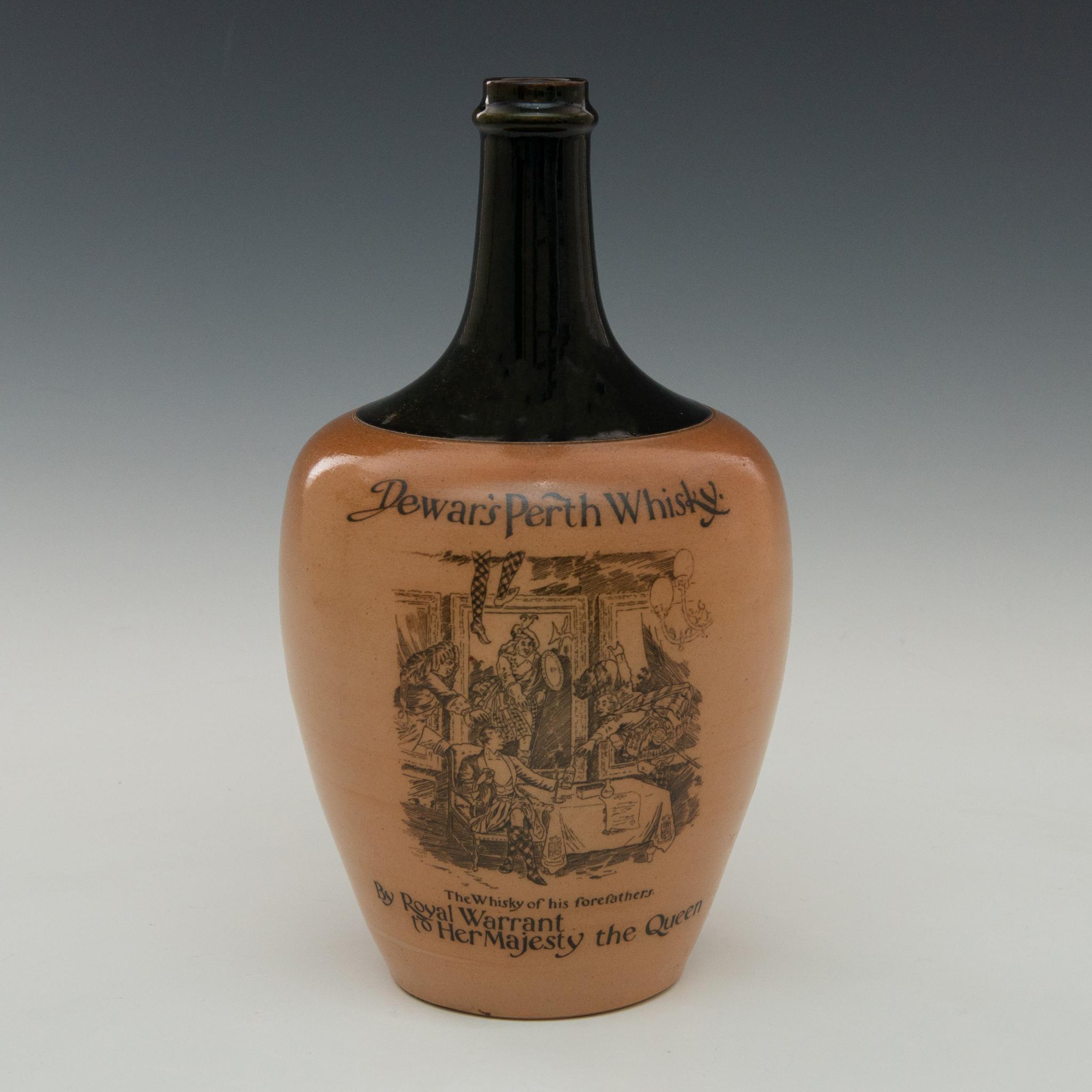 DOULTON LAMBETH DEWAR'S ADVERTISING WHISKY JUG - Image 2 of 9