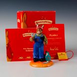 ROYAL DOULTON BUNNYKINS FIGURINE PLUMBER DB378