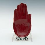 ROYAL DOULTON ALLSOPP'S HAND SHAPED ASHTRAY