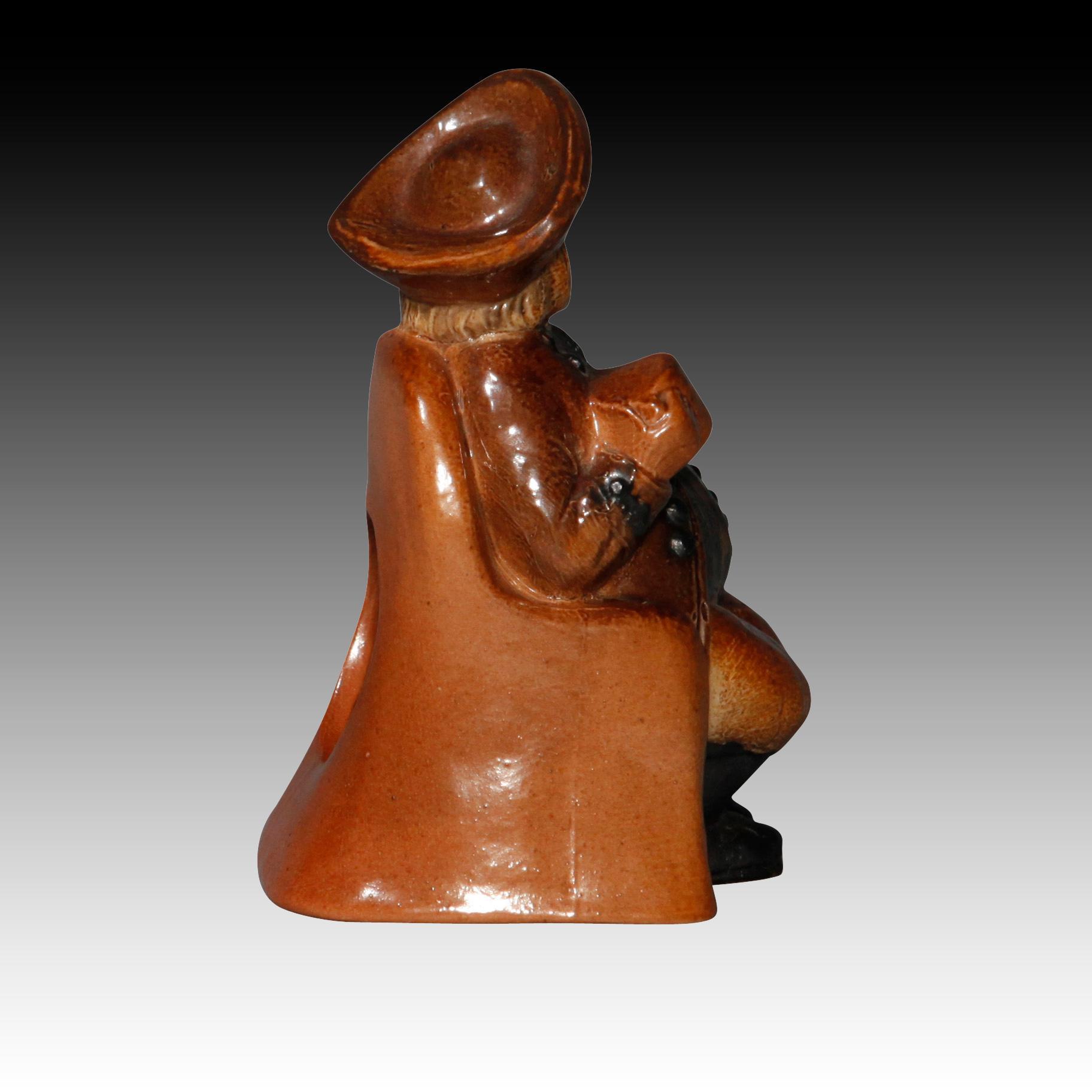 DOULTON LAMBETH SIMEON MINIATURE ARMCHAIR TOBY JUG - Image 3 of 5