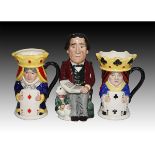 3 ROYAL DOULTON TOBY JUGS