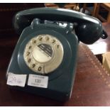 An old Bakelite telephone.