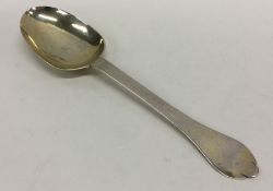 A good silver trefid spoon with rat tail bowl. Lon