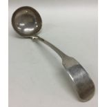 A Scottish fiddle pattern sifter ladle. By JA. App