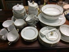 Noritake dinnerware, etc.