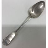 A rare Channel Islands silver spoon. Punched to ba
