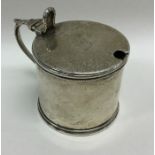 A good Victorian mustard pot with ball decoration.