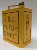 A "Shell Motor Spirit" fuel can. (1).