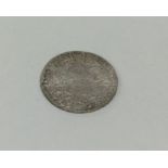 An unusual German silver coin dated 1780. Est. £20